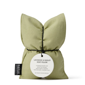 SALUS Lavender & Barley Heat Pillow Mint Heat Pillow - Zabecca Living