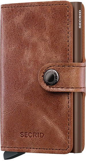SECRID Miniwallet - Vintage Cognac / Brown WALLET - Zabecca Living