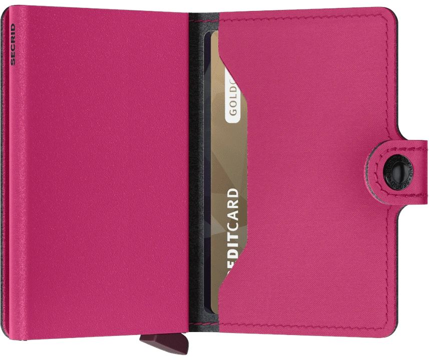 SECRID Miniwallet - Yard Powder Fuchsia WALLET - Zabecca Living
