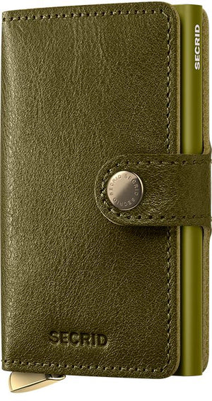 SECRID Premuim Miniwallet Basco - Olive WALLET - Zabecca Living