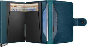 SECRID Premuim Miniwallet Basco - Teal WALLET - Zabecca Living