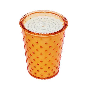 SIMPATICO Hobnail 100 Hour Candle - Sicilian Orange CANDLE - Zabecca Living