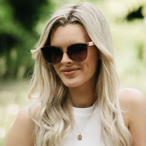 SOEK Bella Sunglasses - Champagne Sunglasses - Zabecca Living
