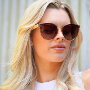 SOEK Bella Sunglasses - Champagne Sunglasses - Zabecca Living
