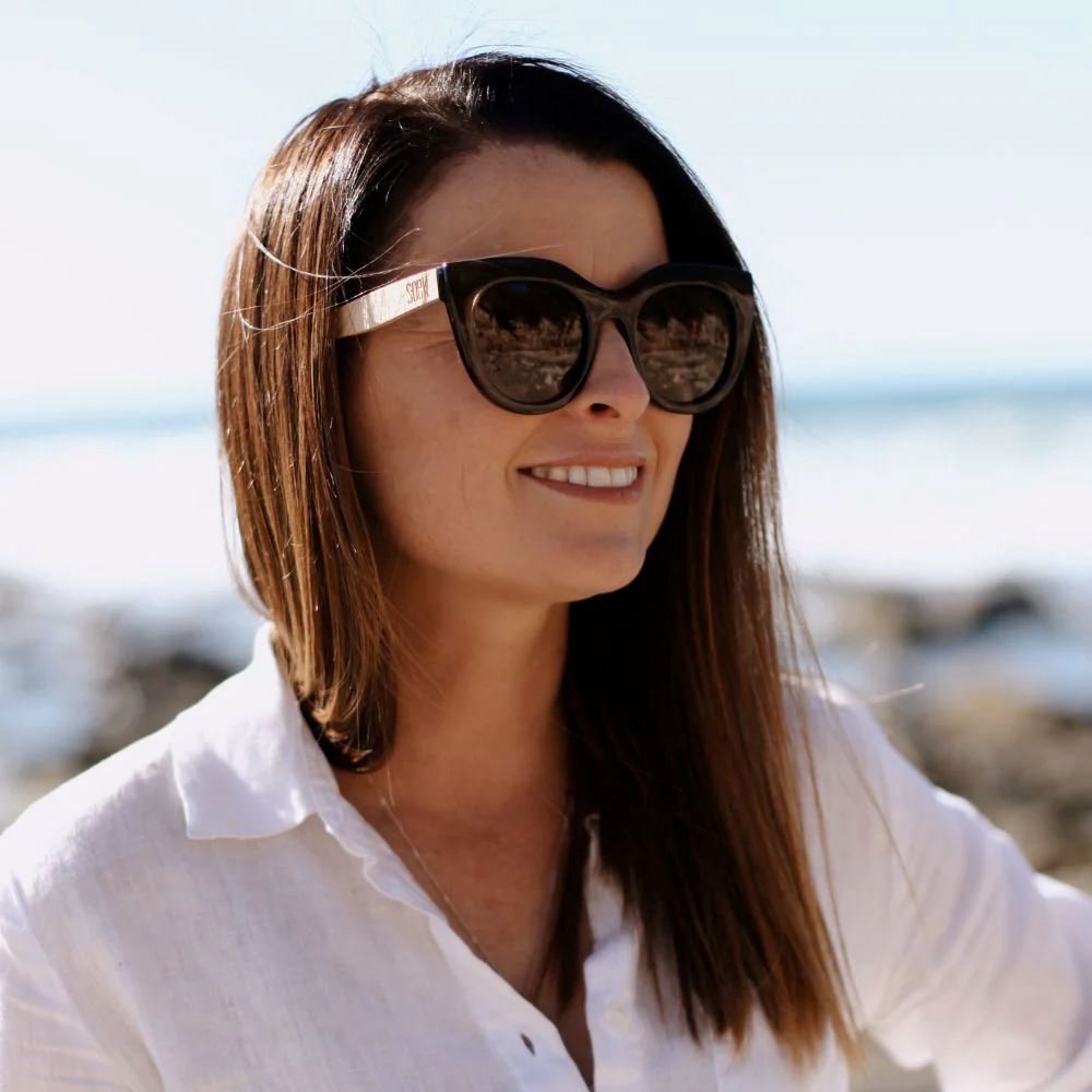 SOEK Milla Sunglasses - Khaki Sunglasses - Zabecca Living