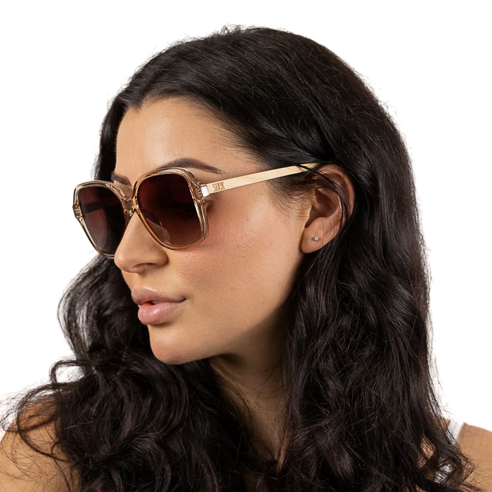 SOEK Scarlett Sunglasses - Champagne Sunglasses - Zabecca Living