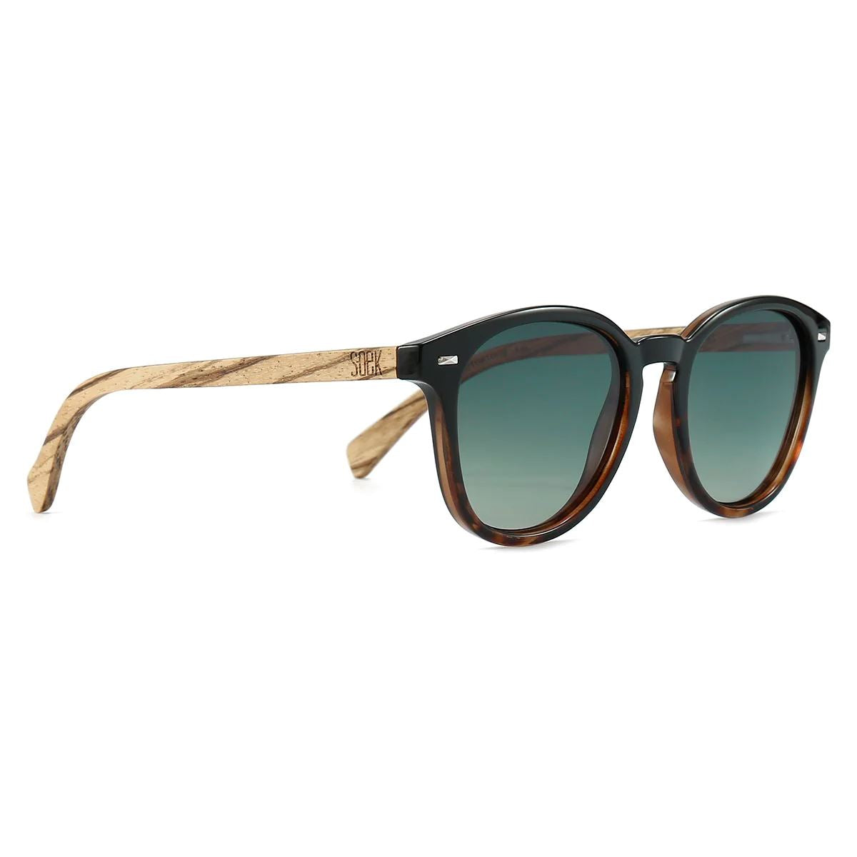 SOEK Taine Black Sunglasses - Tortoise Sunglasses - Zabecca Living