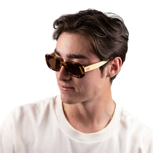 SOEK Vibe Toffee Sunglasses - Tortoise Sunglasses - Zabecca Living