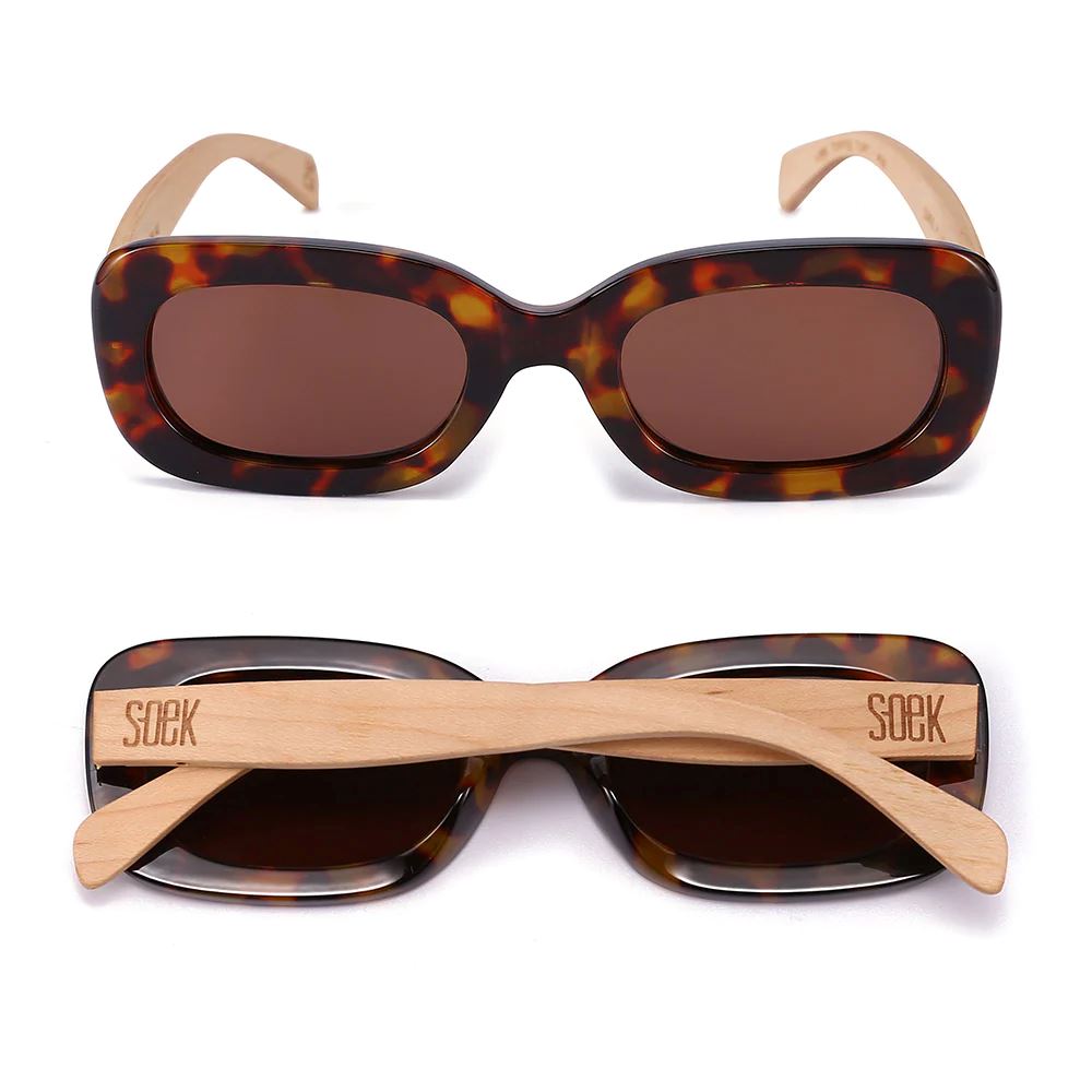 SOEK Vibe Toffee Sunglasses - Tortoise Sunglasses - Zabecca Living