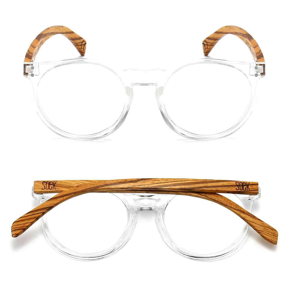 SOEK Wineglass Bay Magnifying Glasses - Clear Sunglasses - Zabecca Living