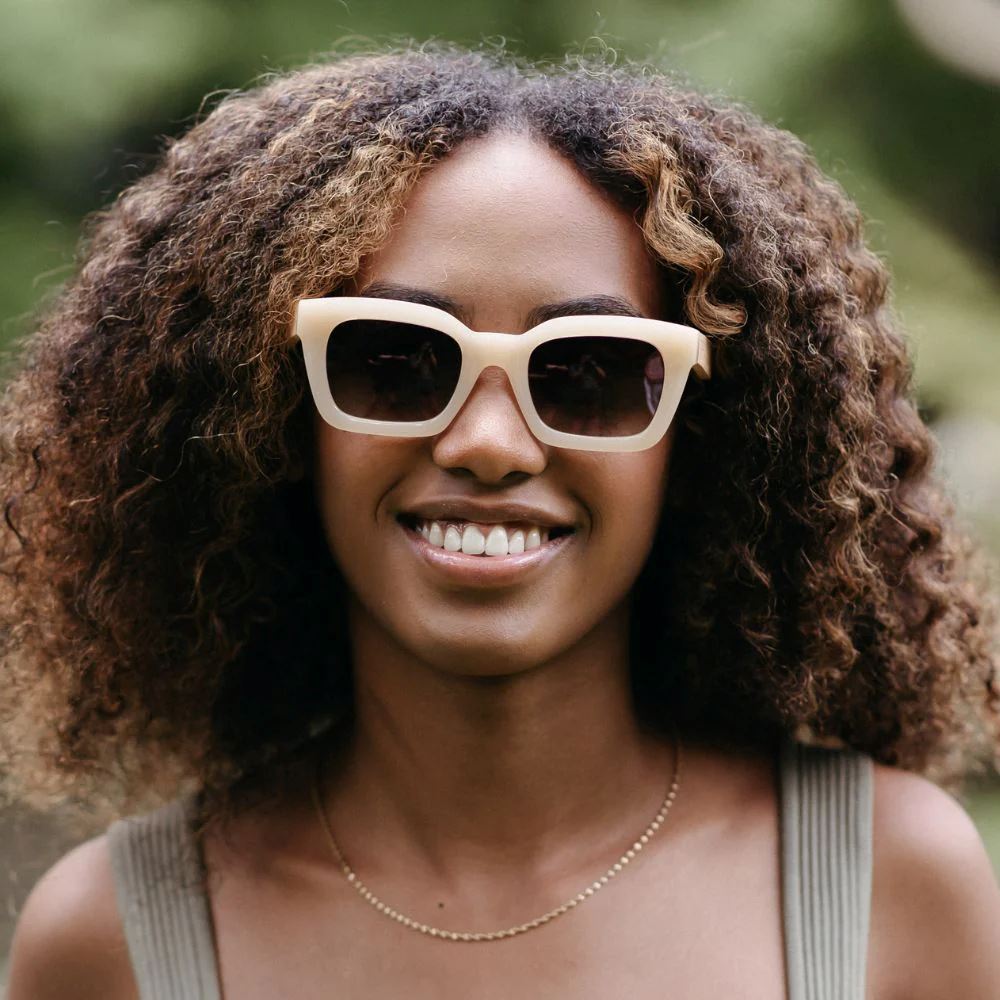 SOEK Zahra Sunglasses - Nude Sunglasses - Zabecca Living