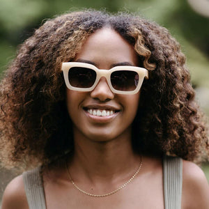 SOEK Zahra Sunglasses - Nude Sunglasses - Zabecca Living