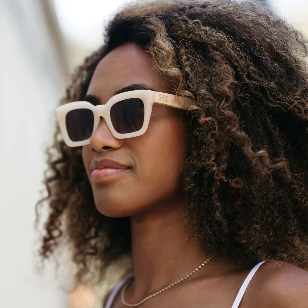 SOEK Zahra Sunglasses - Nude Sunglasses - Zabecca Living