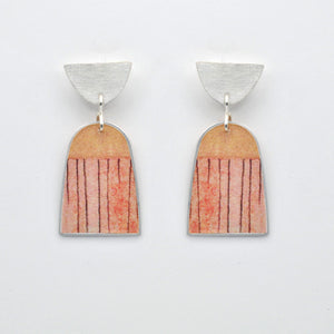 STEFANIA Sardinia Mediterranea Medium Earrings - Rosa Earrings - Zabecca Living