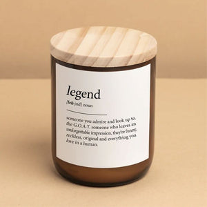 THE COMMONFOLK Dictionary Meaning Candle - Legend CANDLE - Zabecca Living