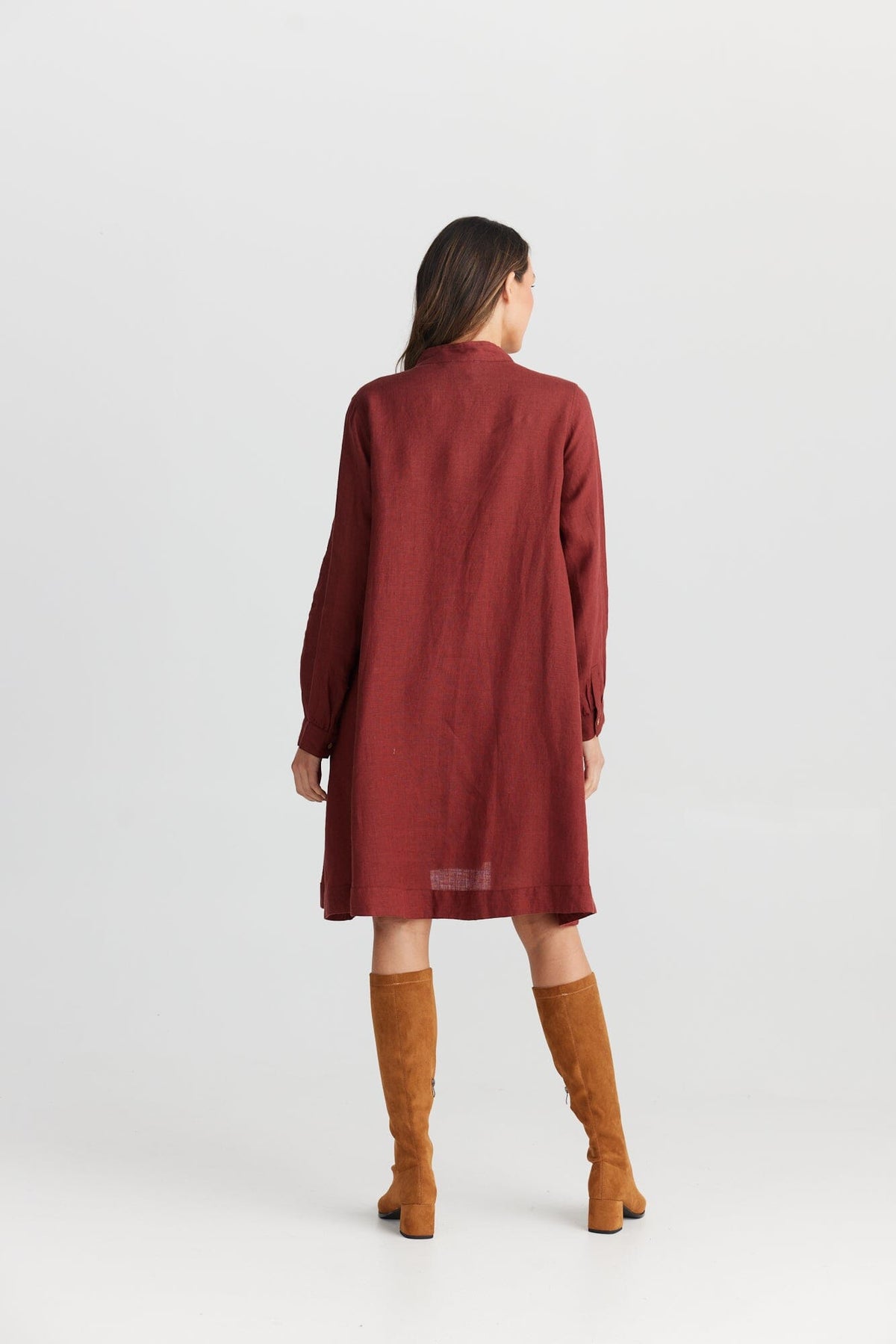 THE SHANTY CORPORATION Cruz Dress - Wine Dress - Zabecca Living