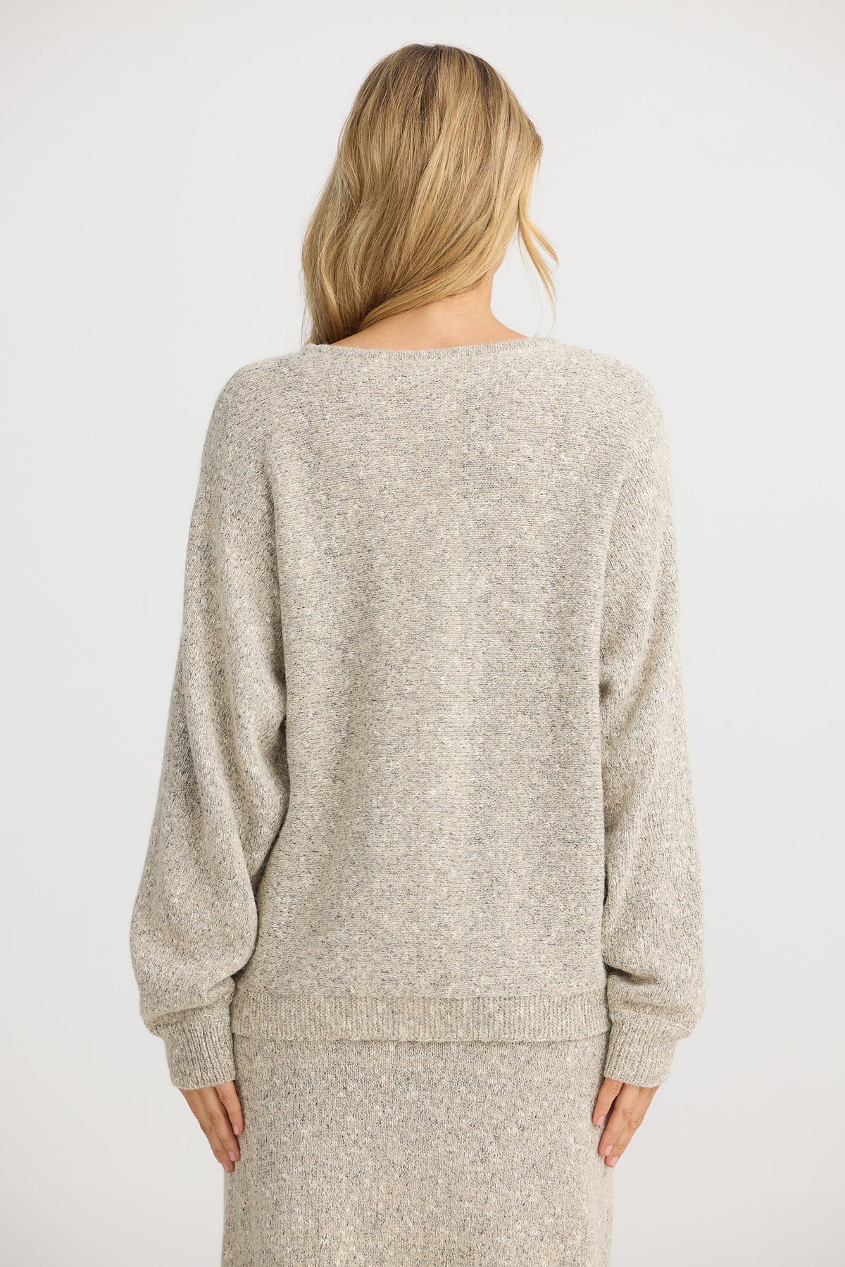 THE SHANTY CORPORATION Freddie Knit - Oatmeal Jumpers + Knitwear - Zabecca Living