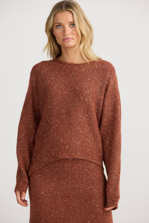 THE SHANTY CORPORATION Freddie Knit - Paprika Jumpers + Knitwear - Zabecca Living