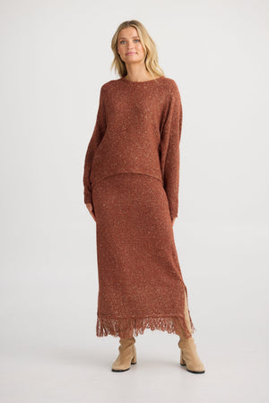 THE SHANTY CORPORATION Freddie Knit - Paprika Jumpers + Knitwear - Zabecca Living