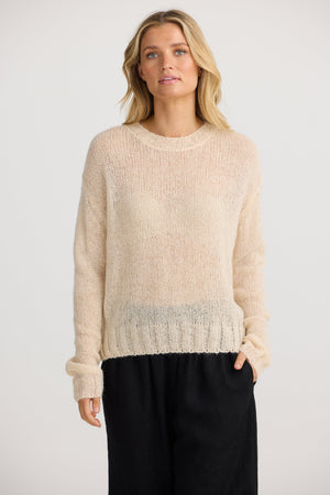 THE SHANTY CORPORATION Momento Knit - Natural Jumpers + Knitwear - Zabecca Living