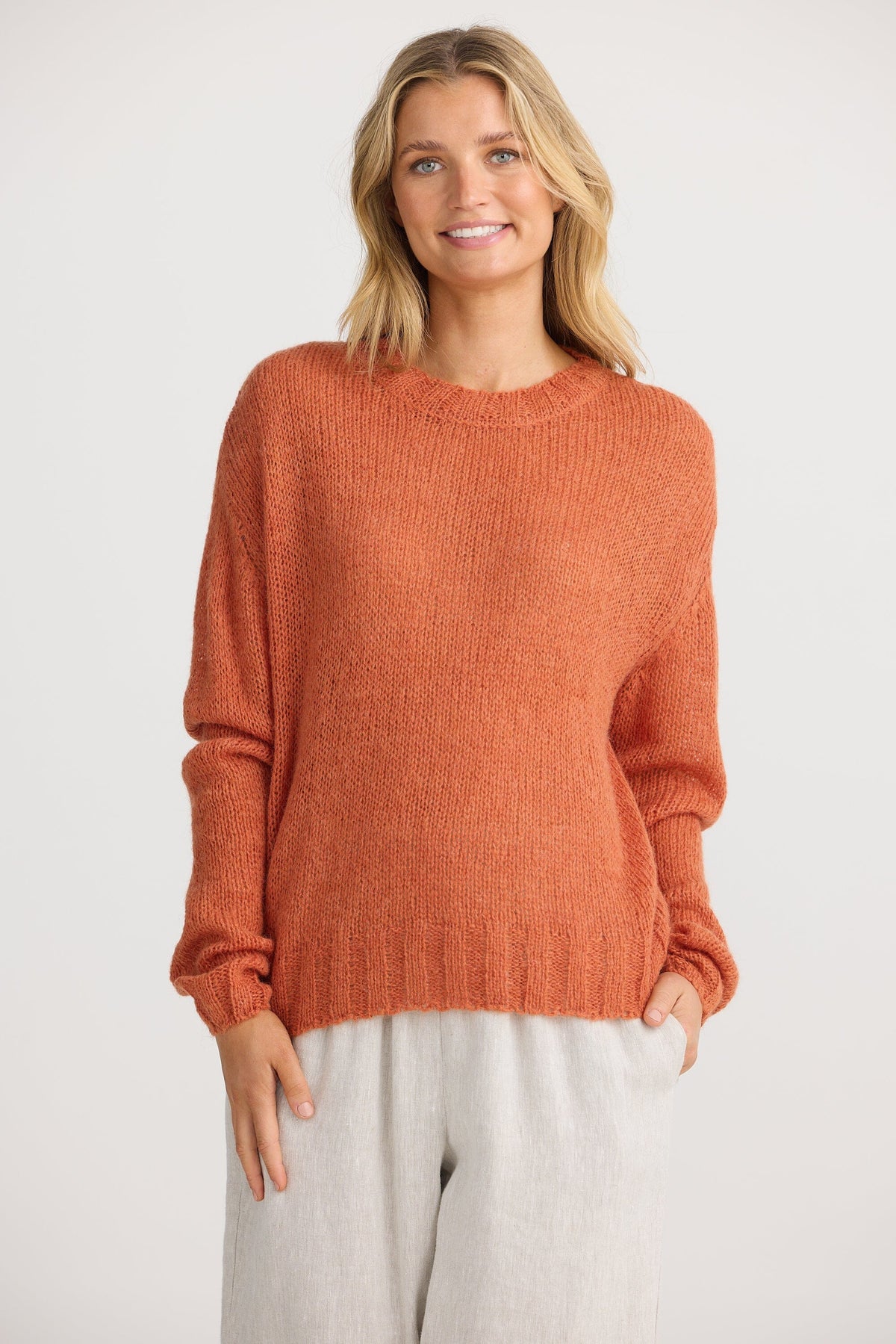 THE SHANTY CORPORATION Momento Knit - Pumpkin Jumpers + Knitwear - Zabecca Living