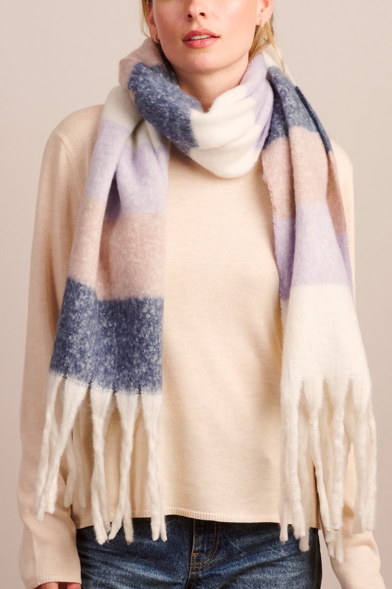 TIGER TREE Gstaad Scarf - Lilac scarf - Zabecca Living