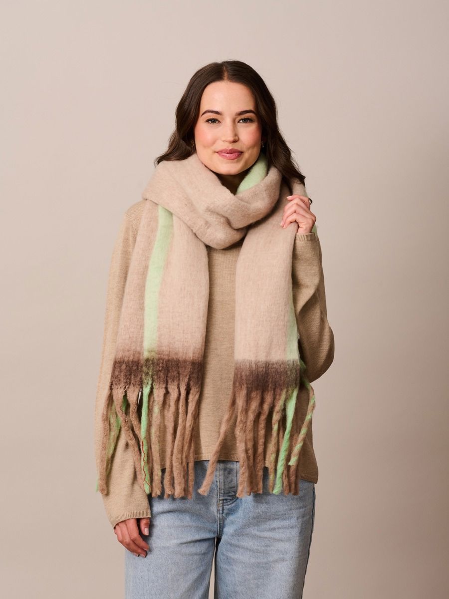 TIGER TREE Meribel Scarf - Latte scarf - Zabecca Living