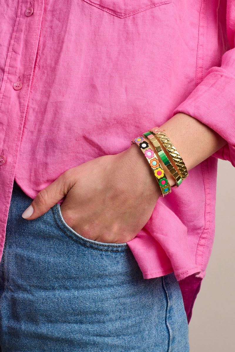 TIGER TREE Rope Bracelet - Gold Twist BRACELET - Zabecca Living