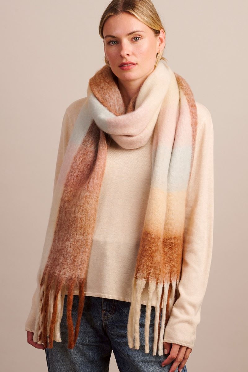 TIGER TREE Saas Fee Scarf - Latte scarf - Zabecca Living