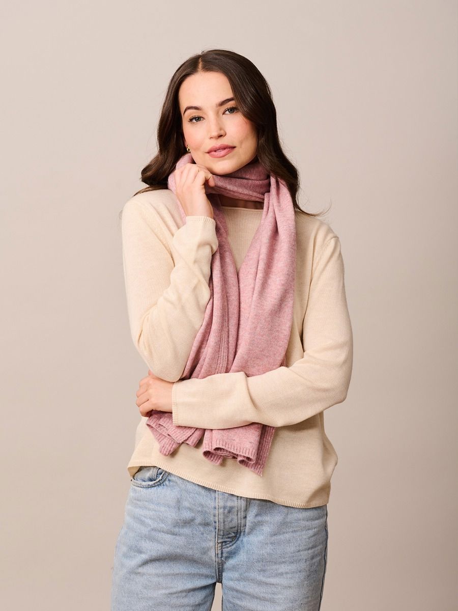 TIGER TREE St Moritz Scarf - Pink scarf - Zabecca Living
