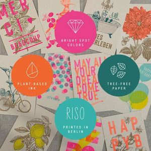 TOGETHERY Birthday Postcard - Kangaroo Birthday Card - Zabecca Living