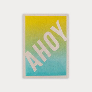 TOGETHERY Bonvoyage Postcard - Ahoy greeting card - Zabecca Living