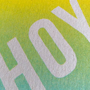 TOGETHERY Bonvoyage Postcard - Ahoy greeting card - Zabecca Living