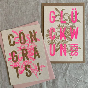 TOGETHERY Greeting Maxi Card - Congrats greeting card - Zabecca Living