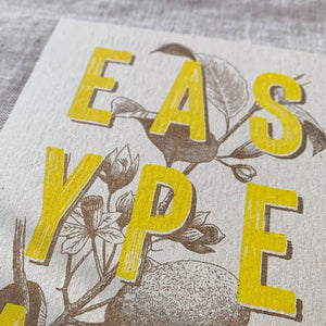 TOGETHERY Greeting Postcard - Easy Peasy greeting card - Zabecca Living