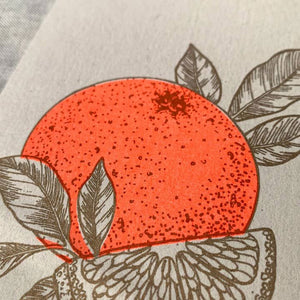 TOGETHERY Greeting Postcard - Orange greeting card - Zabecca Living