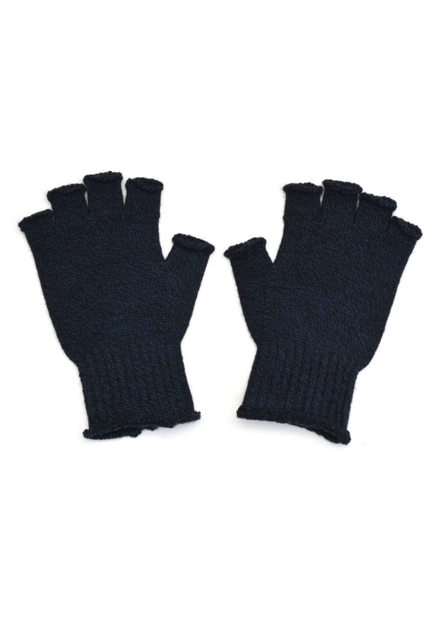 UIMI Milo Fingerless Merino Gloves - Midnight GLOVES - Zabecca Living