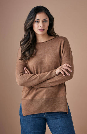 UIMI Sutton Top - Gingerbread Jumpers + Knitwear - Zabecca Living
