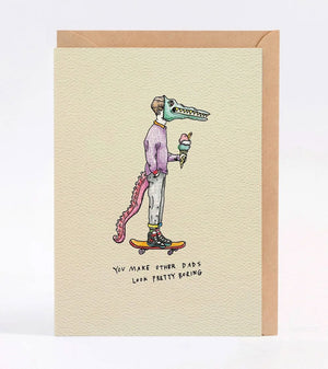WALLY Father's Day Card - Boring Others Fathers Day Card - Zabecca Living