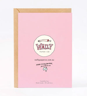 WALLY Father's Day Card - Could Be You Fathers Day Card - Zabecca Living