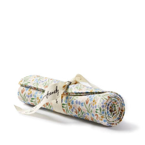 WILSON & FRENCHY Floral Organic Bunny Rug - Tinker Floral BABY BLANKET - Zabecca Living
