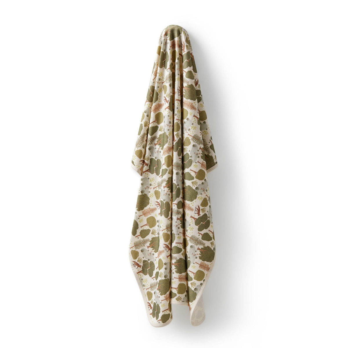 WILSON & FRENCHY Organic Bunny Rug - Little Trees BABY BLANKET - Zabecca Living