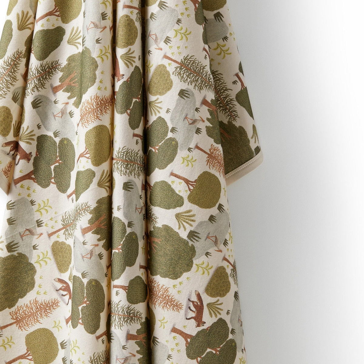 WILSON & FRENCHY Organic Bunny Rug - Little Trees BABY BLANKET - Zabecca Living