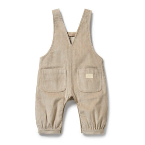 WILSON & FRENCHY Organic Cord Overall - Sand BABY CLOTHING - Zabecca Living