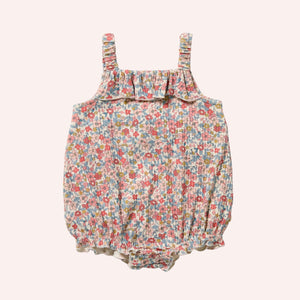WILSON & FRENCHY Organic Playsuit - Summer Bloom Toddler Clothing - Zabecca Living