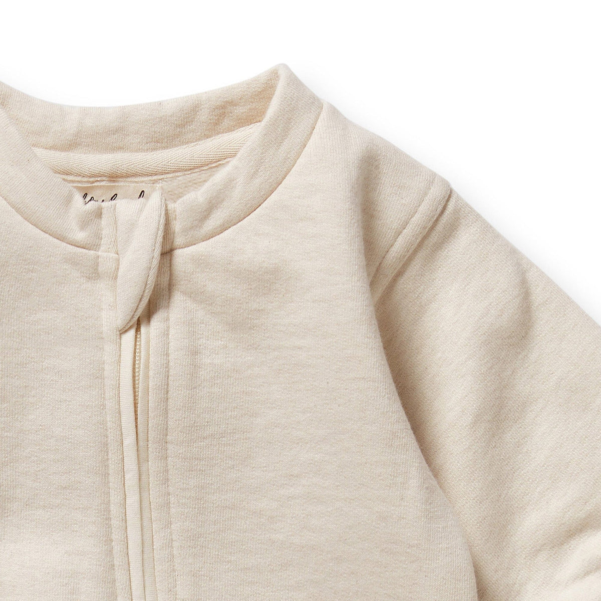 WILSON & FRENCHY Organic Terry Growsuit - Oatmeal BABY CLOTHING - Zabecca Living