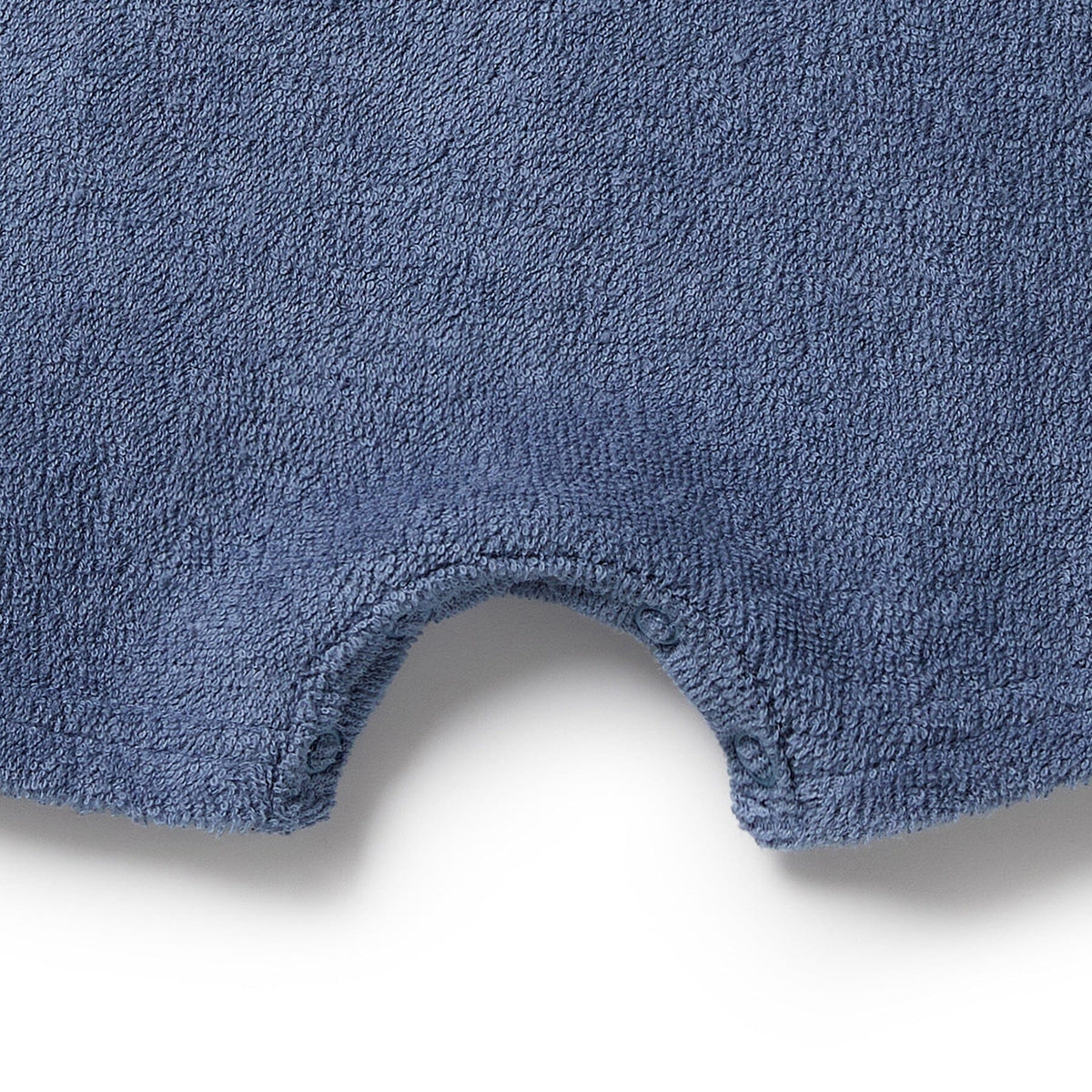 WILSON & FRENCHY Organic Terry Overall - Deep Blue Toddler Clothing - Zabecca Living