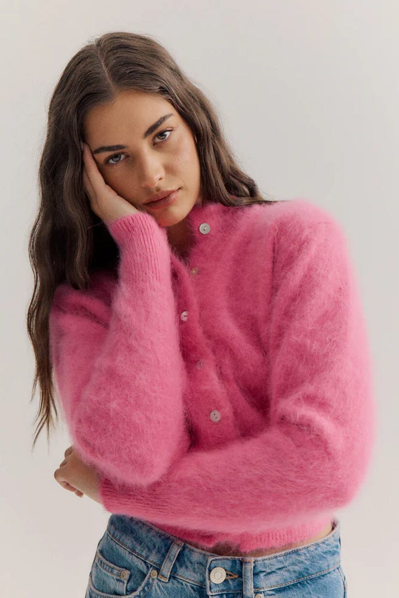 WORLD OF NOMADS Bella Button Up Cardigan - Bloom Jumpers + Knitwear - Zabecca Living