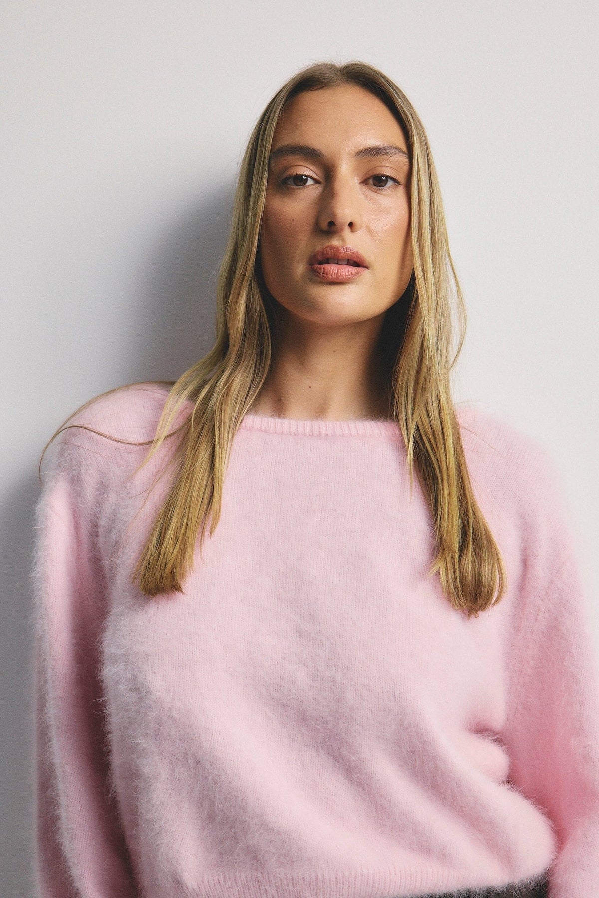 WORLD OF NOMADS Stella Boat Neck Knit - Rosewater Jumpers + Knitwear - Zabecca Living