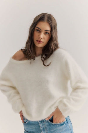 WORLD OF NOMADS Stella Boat Neck Knit - Snow Jumpers + Knitwear - Zabecca Living